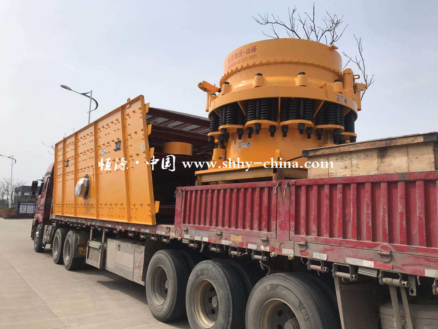 Equipment Delivery of Sandstone Production Line - Hengyuan C