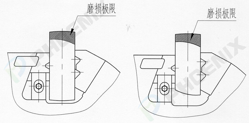 板锤磨损程度图